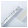15 cm Aluminum Triangular Scale Ruler, Architectural Measuring Tool for Students, Drafting and Engineering, Light Gray view 3