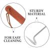 minkissy Meat Turner with Iron Grill Hook and Wooden Handle view 3