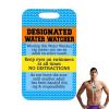 Outdoor Pool Rules Signs, Small Acrylic Pool Safety Plaque view 1