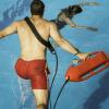 Outdoor Pool Rules Signs, Small Acrylic Pool Safety Plaque view 2