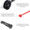 Kids’ Ice Fishing Rod, Durable, Portable, Integrated Reel, 34 cm view 4