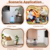 Movable Gas Cylinder Holder with Drip Tray and Plastic Wheels view 3