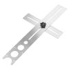 Adjustable Tile Hole Locator, Stainless Steel and Plastic view 1