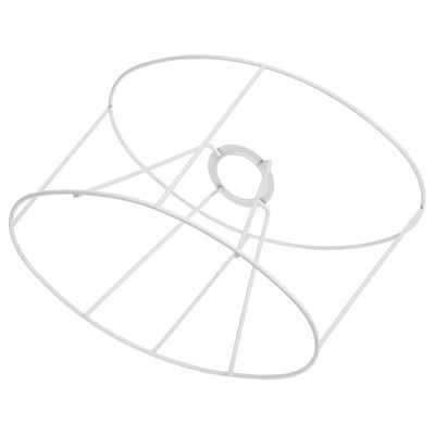 WATIIFUFU Conical Iron Lampshade Frame with E27 Socket