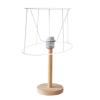 WATIIFUFU Conical Iron Lampshade Frame with E27 Socket view 3