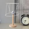 WATIIFUFU Conical Iron Lampshade Frame with E27 Socket view 4