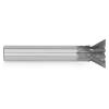 30 mm Cutter Diameter, 60° Cutting Angle, Carbide Dovetail Cutter, 6-Flute Slot Cutter with Universal Straight Shank for Machining Alloy... view 4