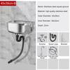Stainless Steel Wall-Mounted Kitchen Sink with Faucet, Single Basin view 2