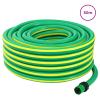 5-Layer Garden Hose 3/4 in x 50 m, Green and Yellow PVC view 2