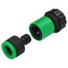 5-Layer Garden Hose 3/4 in x 50 m, Green and Yellow PVC view 3
