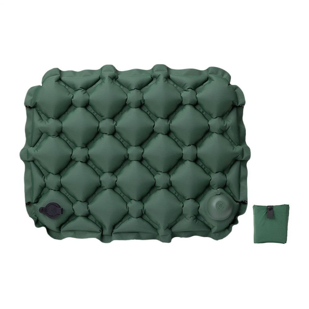 Generic Inflatable Seat Cushion with Built-In Pump, Portable Pad