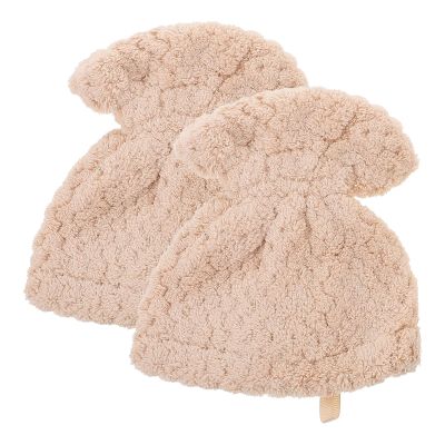 GRADENEVE Water-Absorbent Wristbands, Coral Fleece, 1 Pair