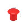TOMETURE Red PP Rebar Safety Caps, 12-Pack view 2