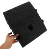 MALUGOGO Black Rubber Threshold Ramp with Non-Slip Surface for Truck Loading and Driveways, Includes Screws view 4