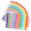 OATIPHO 20 Sheets Colorful Round Paper Dot Stickers, 1.9 cm view 1