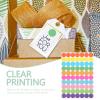 OATIPHO 20 Sheets Colorful Round Paper Dot Stickers, 1.9 cm view 3