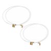 UPALDHOU Convertible Top Hydraulic Hoses for 1996–2005 Sebring, PVC/Brass Fittings HYDTH40 CS view 1