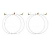 UPALDHOU Convertible Top Hydraulic Hoses for 1996–2005 Sebring, PVC/Brass Fittings HYDTH40 CS view 3