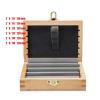 12-Piece Alloy Steel Gauge Block Set for Parallel Measurement Blocks view 3