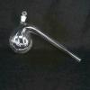 High-Borosilicate Glass Distillation Flask with Bottom Stopper, Long Curved Neck, 125 mL view 2