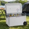 CampFeuer 70-Liter White Rolling Cooler with Wheels view 2
