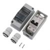 IP65 Waterproof Solar PV Combiner Box, 2-Pole AC Circuit Breaker Junction Box with M20 Cable Gland, 6 A–125 A (80 A) view 2