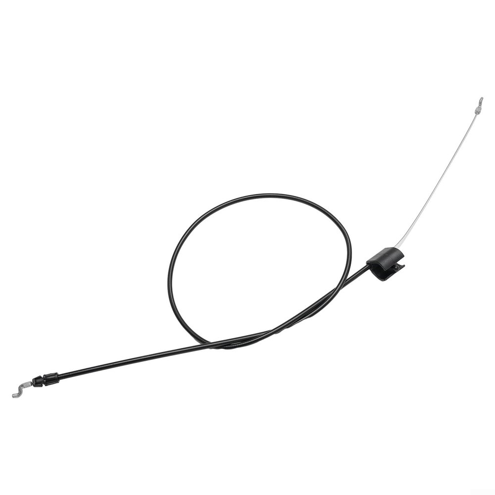 Brake Stop Cable Compatible with Craftsman and Roper Push Lawn Mowers, Replaces 290699, 183281, 198463, 532183281, for 917 Series Models, Black, 40.15 in. Inner, 53 in. Overall, Bent-End Design
