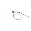 Brake Stop Cable Compatible with Craftsman and Roper Push Lawn Mowers, Replaces 290699, 183281, 198463, 532183281, for 917 Series Models, Black, 40.15 in. Inner, 53 in. Overall, Bent-End Design view 2
