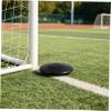 Garneck 1 kg Black Rubber Discus for Athletics Training view 4