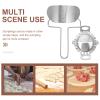 Stainless Steel Dumpling Cutter, 1 Set, Manual, Silver view 3