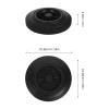 CRAFTHROU 2-Piece Replacement Wheels for 240 L Trash Cans view 2