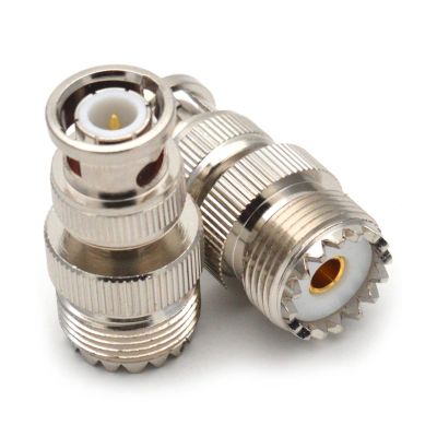 Elnwnnkc BNC Plug to SO239 UHF Jack PL-259 Coaxial Adapter