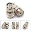 Elnwnnkc BNC Plug to SO239 UHF Jack PL-259 Coaxial Adapter view 2
