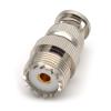 Elnwnnkc BNC Plug to SO239 UHF Jack PL-259 Coaxial Adapter view 4