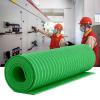 QUSYZD Insulating Rubber Mat for Electrical Safety, Non-Slip High-Voltage Floor Mat, Waterproof Cabinet Mat, Green, 0.6 m x 2 m (2 ft x 6.6 ft) view 1