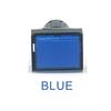 PKNVKZIDK 16 mm Rectangular Illuminated Power Push Button Switch, LA16-J-11D/LA16-J-11S, 5 Pins, Blue, Momentary, 6 V view 2