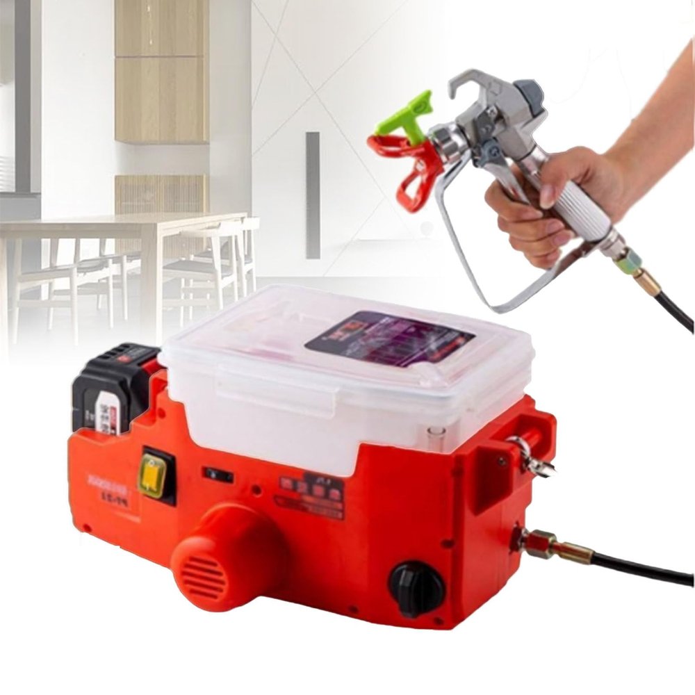 SGKOMN Air Mixer, Paint Mixer, 1/2 HP Electric Tank Mixer, 0–2,500 RPM Variable Speed, for Viscous Liquid Inks, Dyes, and Chemicals