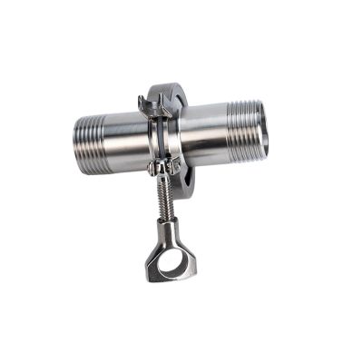 SS304 Stainless Steel Polished Clamp-Threaded Pipe Fitting Set, Fastener, Reducer (DN10–34)