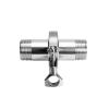 SS304 Stainless Steel Polished Clamp-Threaded Pipe Fitting Set, Fastener, Reducer (DN10–34) view 4