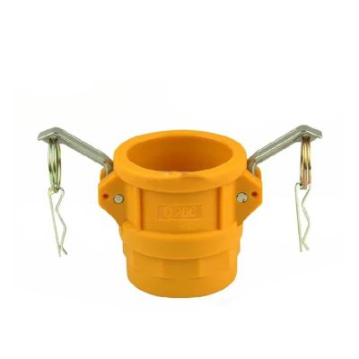 1 Pc DN15 to DN50 Camlock Coupling, 1/2 in to 2 in Quick-Disconnect PP Pipe Fitting (D, 1/2 in)