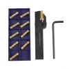 MGEHR2020-5 Right-Hand External Grooving Tool with MGMN500-M 5 mm Carbide Insert for Steel and Cast Iron Lathes, Includes Wrench view 1