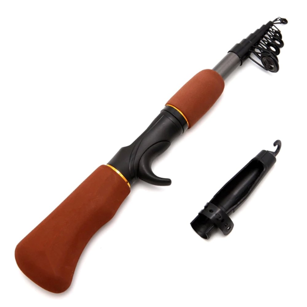 1.6 m Carbon Fiber Telescopic Fishing Rod for Saltwater and Freshwater