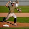 INOOMP 5-Piece Baseball Base Mat Set with Rubber Pitcher's Plate, White view 4