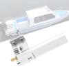 CEMTUKLBP Aluminum Rudder with Water Intake for RC Racing Electric Boat Models (95 mm) view 4
