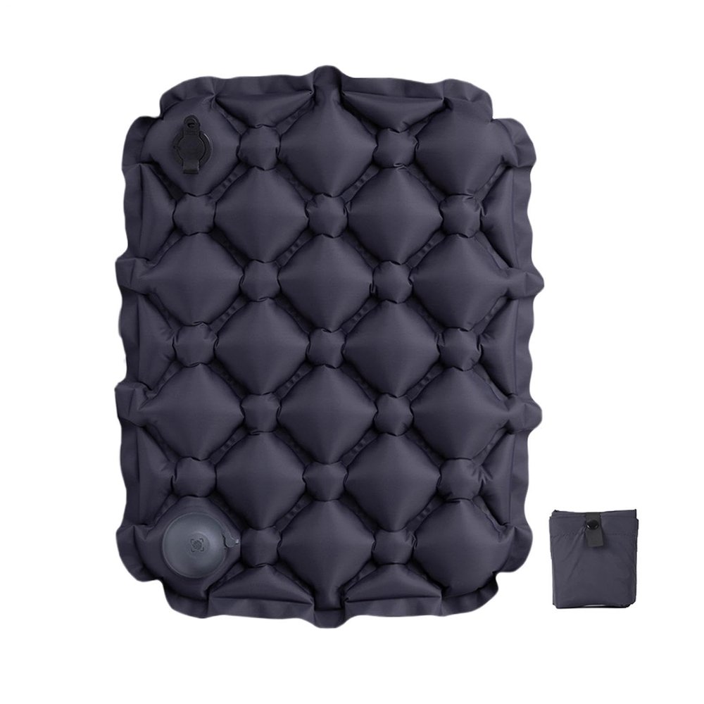 Travel Seat Cushion with Integrated Pump, Ultra-Portable Outdoor Seat Mat for Camping, Hiking and Stadium Bleachers, 150 kg Capacity