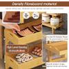 SXYKXYDL Mobile Storage Rack with Wooden Baskets view 4