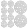 JEWEDECO 400-Piece Round Perforated Steamer Paper for Steamers and Air Fryers view 1