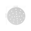 JEWEDECO 400-Piece Round Perforated Steamer Paper for Steamers and Air Fryers view 2