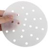 JEWEDECO 400-Piece Round Perforated Steamer Paper for Steamers and Air Fryers view 4