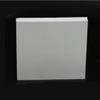 95% Alumina Ceramic Plate, High Hardness, 20 x 50 x 100 mm, 0.255 mm Thick, 1 Pc. (100 x 100 x 0.25 mm) view 1
